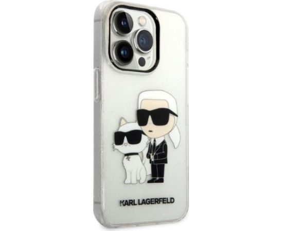 Karl Lagerfeld KLHCP14LHNKCTGT Aizmugurējais Apvalks Priekš Apple iPhone 14 Pro Neoriģinālie Maciņi