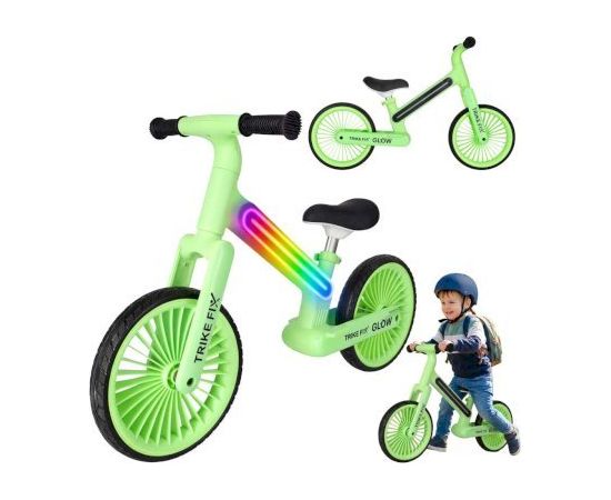 Trike Fix Glow LED Līdzsvara Ritenis Zaļš Jaunumi, Bērnu preces