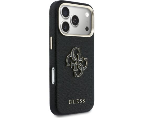 Guess PU Resin Logo Case Чехол для Apple iPhone 17 Pro Max Чехлы - альтернативные