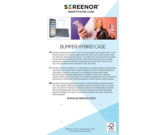 SCREENOR BUMPER HONOR 600 LITE CLEAR Чехлы - альтернативные