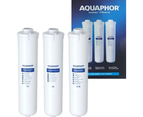 Filter replacement set Aquaphor (K3-KH-K7) Jaunumi Sadz. tehnika