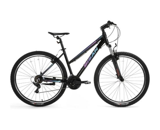 Kalnu velosipēds Bisan ATHENA V Glossy Black/Blue/Purple (Rata izmērs: 29 Rāmja izmērs: 19) Kalnu velosipēdi (MTB)