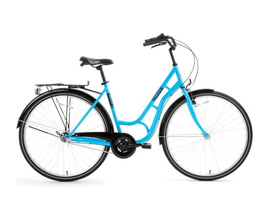 Pilsētas velosipēds Bisan Ambiance Blue/Black (Rata izmērs: 28 Rāmja izmērs: 20) Pilsētas velosipēdi