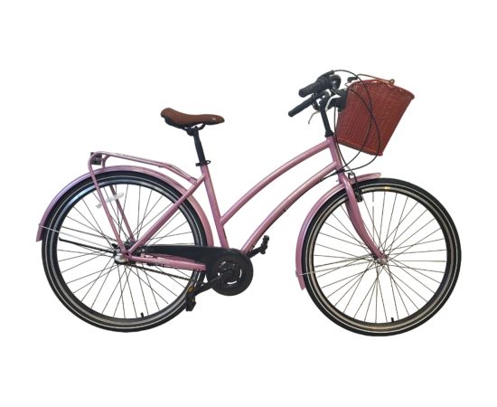 Pilsētas velosipēds Bisan 28 Serenity (PR10010419) roza/sudrabs (19) Pilsētas velosipēdi