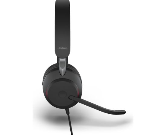 Jabra Evolve2 40 SE (black, MS version, stereo, USB-A and USB-C) Наушники