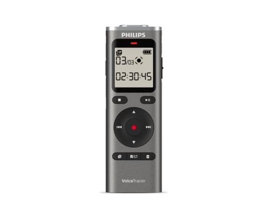 PHILIPS DVT1170 diktafons 8GB sudraba Диктофоны