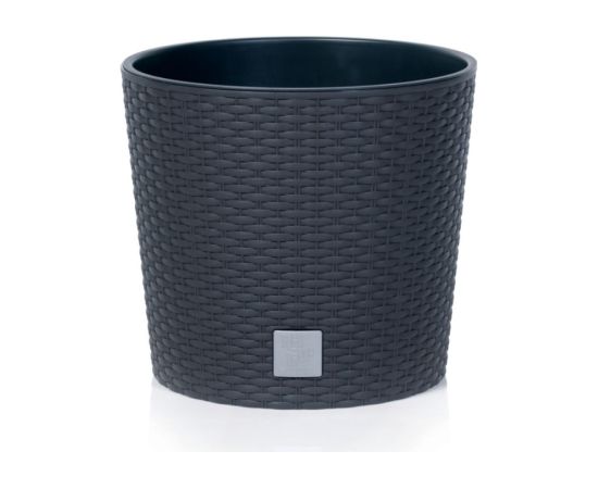 Prosperplast Puķu pods Rato 27x30cm 15L, antracīts Interjera un Dizaina priekšmeti