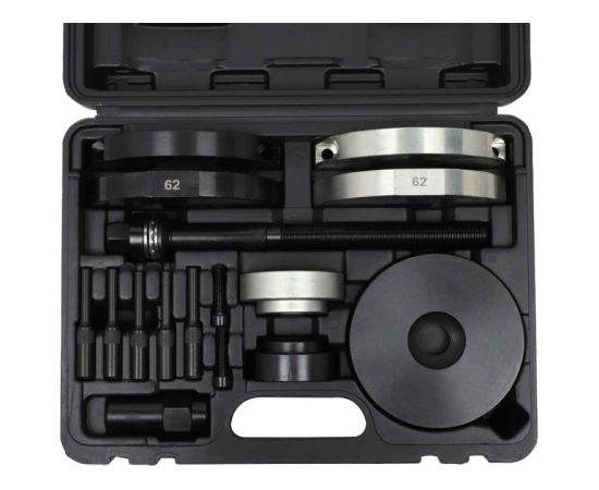 Riteņa gultņa noņemšanas/uzstādīšanas instrumentu komplekts VAG 66mm, JBM Спец. инструменты