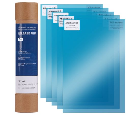 Anycubic Quick-Change FEP Film for Photon Mono M5s/M5s Pro/M7 Pro/M7 (10.1 inches/5 sheets) 3D-принтеры