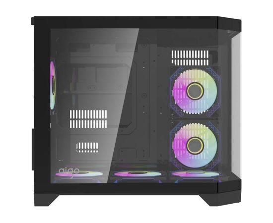Darkflash Darflash FT418 computer case + 6 aRGB fans (black) Корпуса