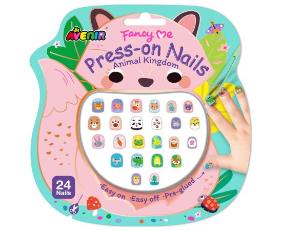 AVENIR Накладные ногти: Царство животных Творческие игрушки