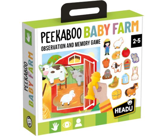 HEADU игра-мемо «Ферма для малышей» Развивающие игры