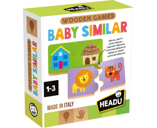 HEADU деревянная игра «Похожее для малышей» Развивающие игры