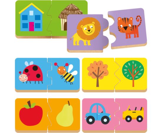 HEADU деревянная игра «Похожее для малышей» Развивающие игры