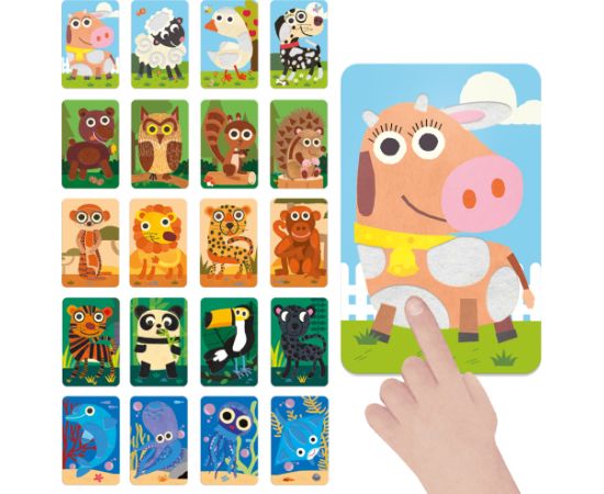 HEADU мягкие карточки для малышей Развивающие игры