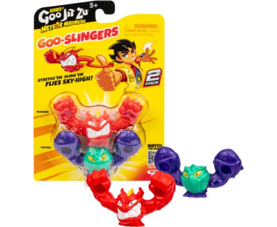 HEROES OF GOO JIT ZU Meteor Madness Goo Slingers двойной набор Фигурки и герои