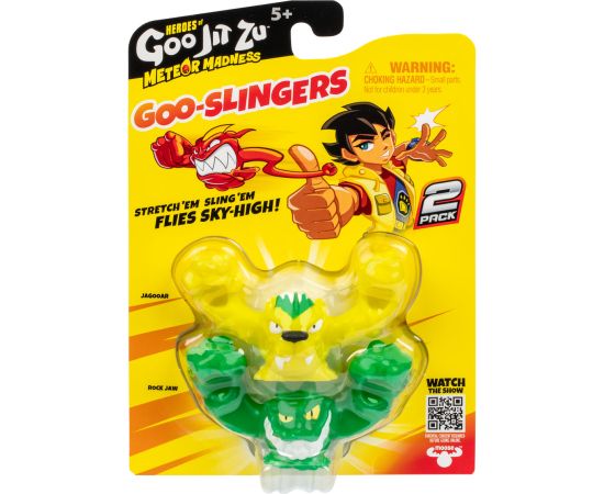 HEROES OF GOO JIT ZU Meteor Madness Goo Slingers двойной набор Фигурки и герои