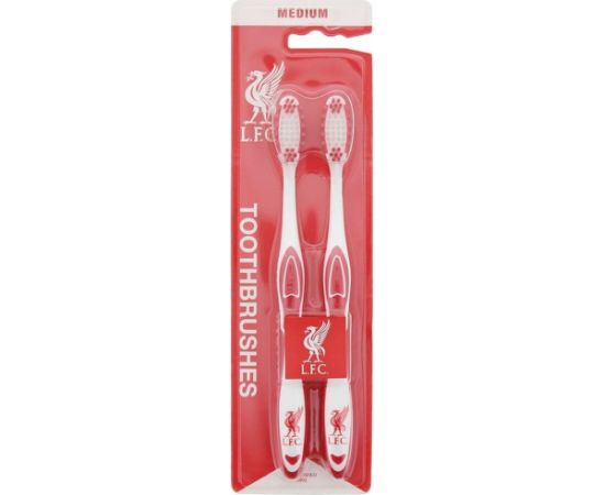 Aeno Set Duo, Epl, Liverpool, Toothbrush, White & Red, 2 pcs Unisex Smaržas - NESAKĀRTOTS