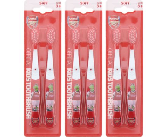 Elgydium Set Duo, Epl, Arsenal, Toothbrush, Red, 2 pcs For Children Духи и косметика