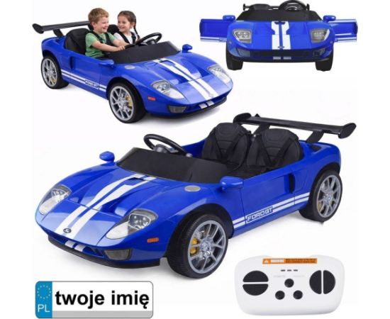 Jokomisiada Auto na akumulator dla dzieci Ford GT 4 silniki Pilot 2 osobowy PA0337 Новости - Детские товары