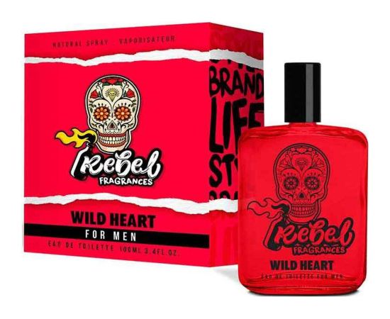 Rebel Rebel Wild Heart Men Woda toaletowa spray 100ml Vīriešu Smaržas