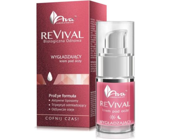 Ava Ava Laboratorium ReVival wygładzający Krem pod oczy 15ml Sejas kopšana