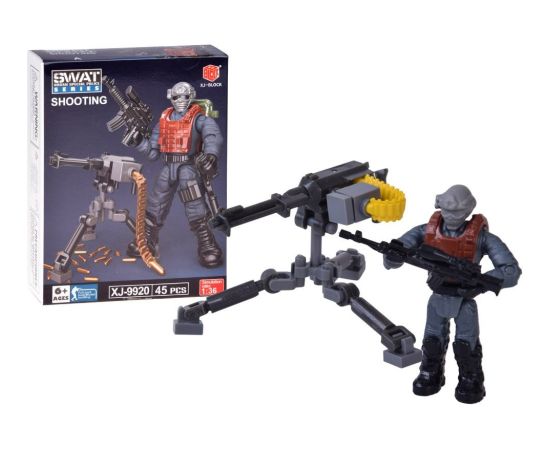Joko Klocki policjant SWAT ruchoma figurka żołnierzyk model do złożenia ZA5724 EDUKAMP Машины и аксессуары