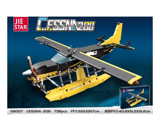 Ramiz Zestaw Klocków Samolot 739el. EDUKAMP Mašīnas un piederumi