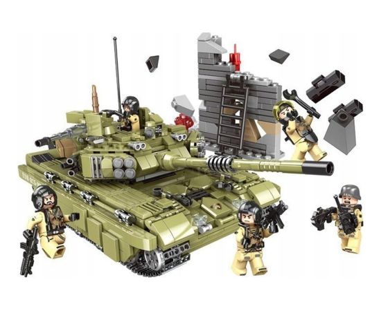 Jokomisiada Klocki wojskowe Czołg Scorpio Tiger 1386el ZA3471 Машины и аксессуары