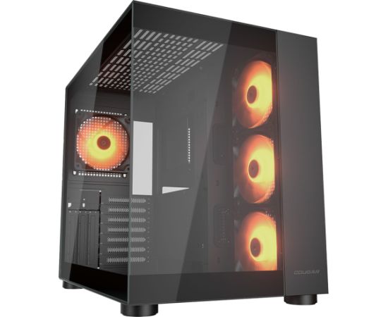 COUGAR FV150 RGB PC Case, Mid tower, Black Корпуса