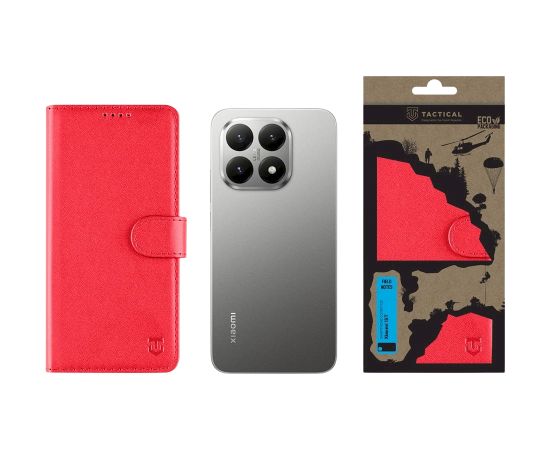 Tactical Field Notes Aizsargapvalks priekš Xiaomi 15T / sarkans Neoriģinālie Maciņi