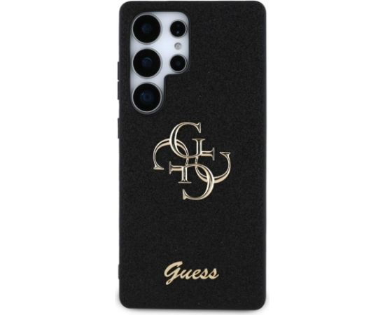 Guess Fixed Glitter Big 4G Metal Logo Aizsargapvalks priekš Samsung Galaxy S25 Ultra Neoriģinālie Maciņi