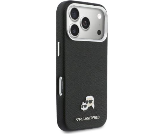 Karl Lagerfeld PU Karl and Choupette Heads Pins MagSafe Case Чехол для Apple iPhone 17 Pro Max Чехлы - альтернативные