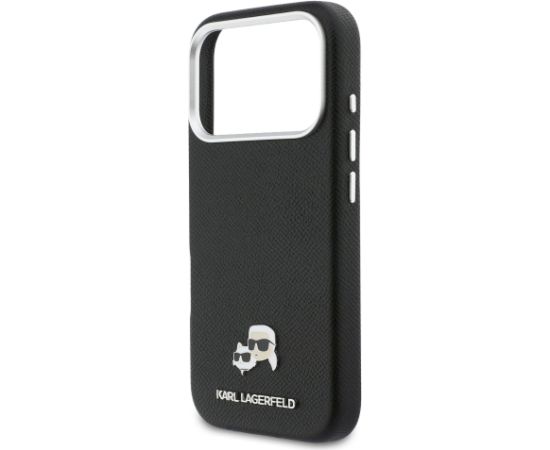 Karl Lagerfeld PU Karl and Choupette Heads Pins MagSafe Case Чехол для Apple iPhone 17 Pro Max Чехлы - альтернативные
