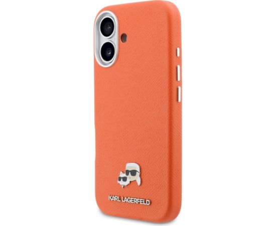 Karl Lagerfeld PU Karl and Choupette Heads Pins MagSafe Case Чехол для Apple iPhone 17 Чехлы - альтернативные