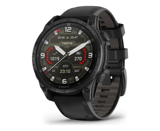 Garmin tactix 8 AMOLED viedpulkstenis, 47 mm, ar Applied Ballistics Ultralight kalkulatoru Smart-Watch Pulksteņi