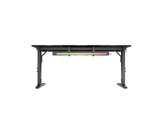Genesis Modular Gaming Desk Holm 160 RGB Anthracite Black Gaming krēsli