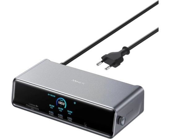 Anker Prime Docking Station (14-in-1, Triple Display, DisplayLink) A83B33A1 Jaunumi - Viedierices