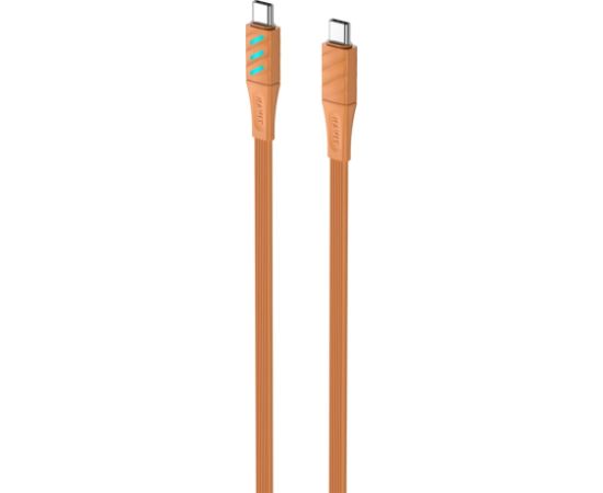 Havit CB6254 - USB Type C to USB Type C charging cable, 1 m (orange) Дата USB-кабели