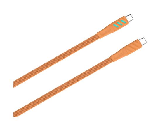 Havit CB6254 - USB Type C to USB Type C charging cable, 1 m (orange) Дата USB-кабели