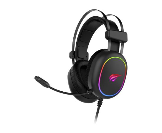 Havit GAMING HEADPHONE RGB BLACK 2016D Headset Wired Head-band Aудио-видео