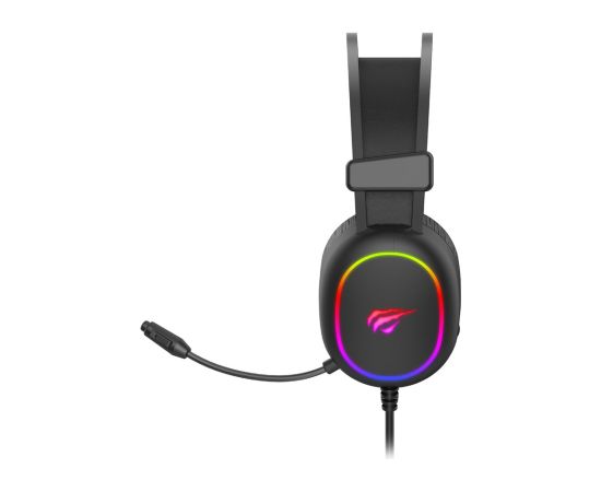 Havit GAMING HEADPHONE RGB BLACK 2016D Headset Wired Head-band Aудио-видео