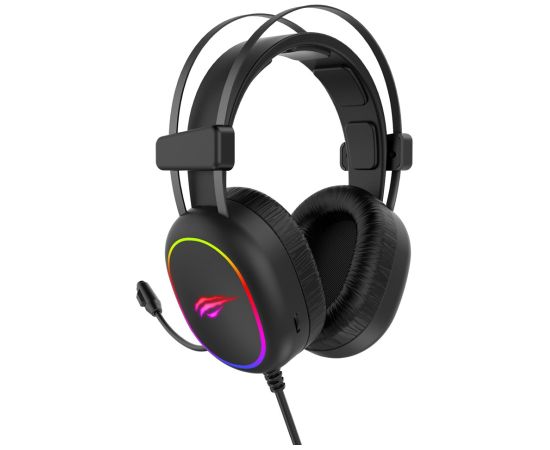 Havit GAMING HEADPHONE RGB BLACK 2016D Headset Wired Head-band Aудио-видео