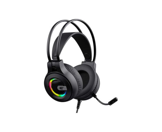 Havit H2040d headphones/headset Wired Head-band Gaming Black Aудио-видео