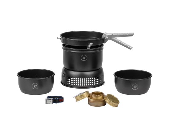 Zestaw turystyczny z kuchenką spirytusową Trangia Stove 37-5 UL/BL, black Горелки