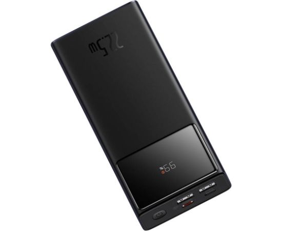 Ārējais akumulators; LiPo PowerBank 20000mAh 22.5W PD3.0 QC3.0 2xUSB + USB C Star-Lord; Melns; BASEUS Power Banks