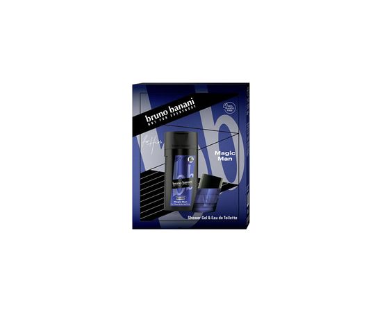 Bruno Banani Magic Man Gift set EDT 30 ml and shower gel Magic Man 250 ml 30ml Dāvanu komplekti