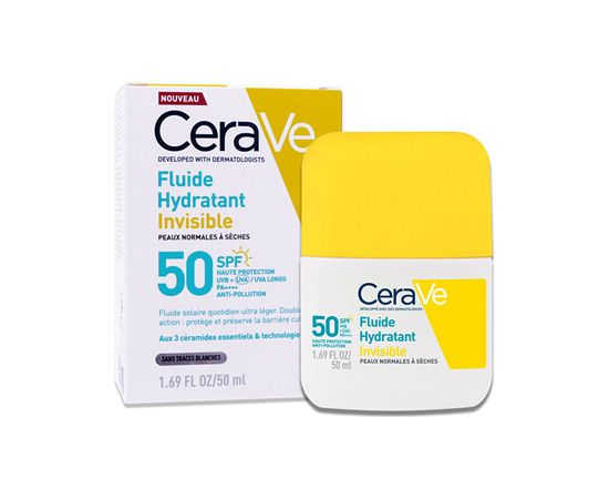 Cerave Hydrating Fluid Sunscreen SPF 50 - Opalovací fluid 50ml Духи и косметика