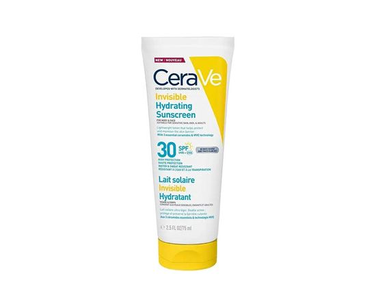 Cerave Invisible Hydrating Sunscreen SPF 30 - Opalovací krém 75ml Духи и косметика