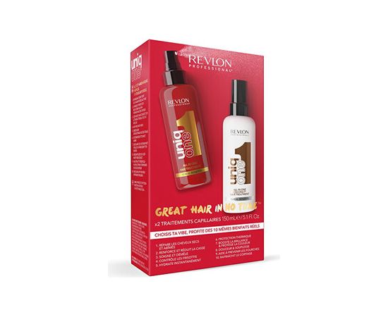 Revlon Pack UniqOne Hair Treatment Set - Dárková sada Smaržas - NESAKĀRTOTS